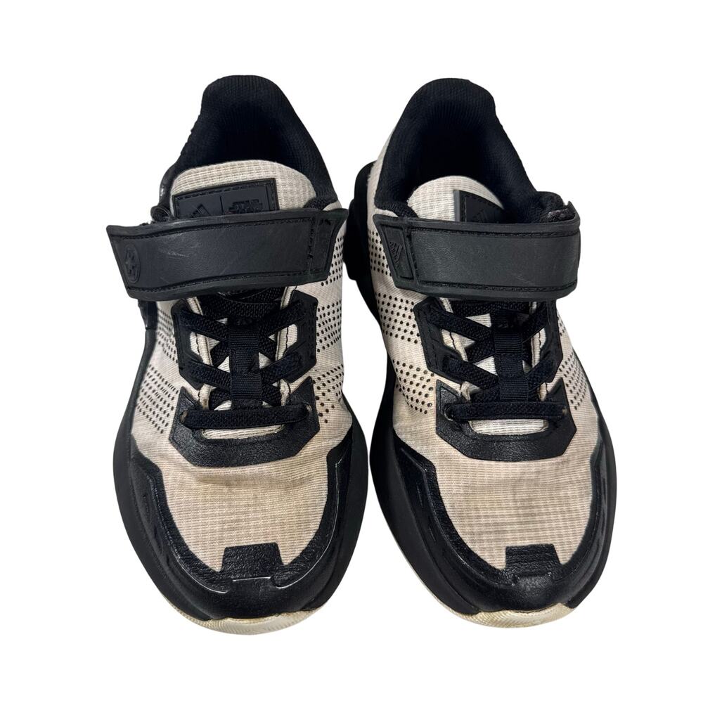 Adidas Black Star Wars Runner Sneakers Toddler Size 12 Kids Shoes - Picture 7 of 7